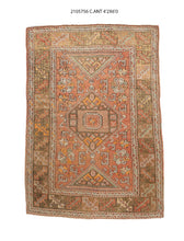 4x6 Old & Vintage Turkish Area Rug