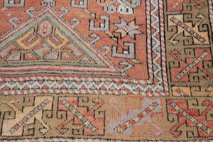 4x6 Old & Vintage Turkish Area Rug