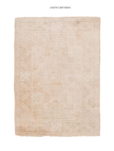 4x6 Old & Vintage Turkish Area Rug