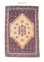 5x8 Old & Vintage Turkish Area Rug