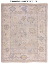 9x12 Modern Oushak Area Rug