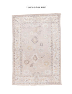 5x7 Modern Oushak Area Rug