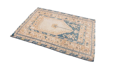 4x5 Old & Vintage Turkish Area Rug