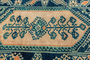 4x5 Old & Vintage Turkish Area Rug