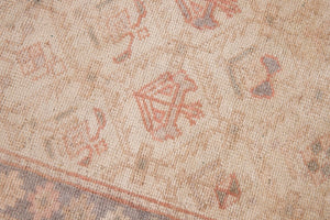 4x4 Old & Vintage Turkish Area Rug