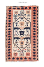 3x5 Old & Vintage Turkish Area Rug
