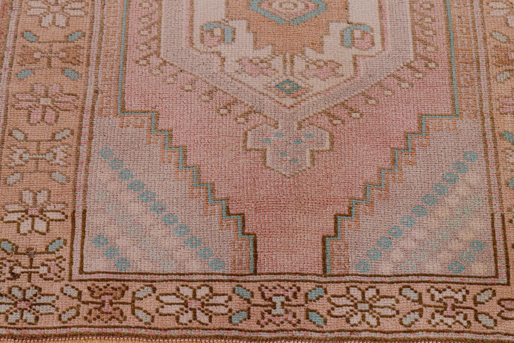 2x4 Old & Vintage Turkish Area Rug