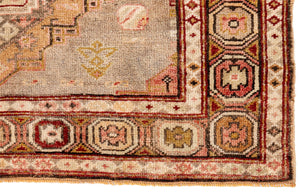 4x7 Old & Vintage Turkish Area Rug