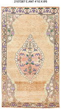 5x9 Old& Vintage Turkish Area Rug