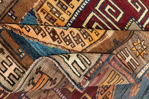 5x14 Old & Vintage Turkish Area Rug