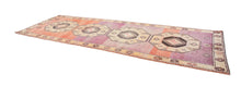4x13 Old & Vintage Turkish Area Runner Rug