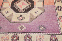 4x13 Old & Vintage Turkish Area Runner Rug