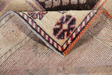 4x13 Old & Vintage Turkish Area Runner Rug