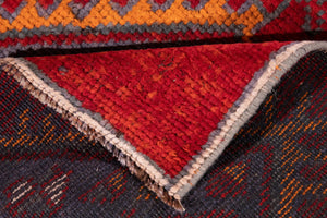 3x10 Old & Vintage Turkish Area Runner Rug