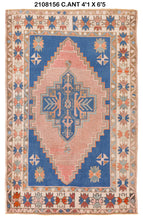 4x6 Old & Vintage Turkish Area Rug