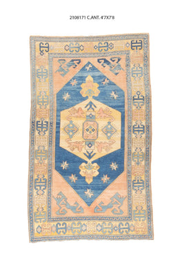 5x8 Old & Vintage Turkish Area Rug