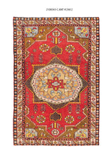 4x6 Old & Vintage Turkish Area Rug