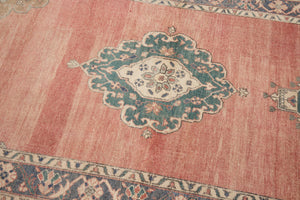 4x8 Old & Vintage Turkish Area Runner Rug