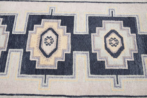 3x15 Modern Oushak Area Runner Rug