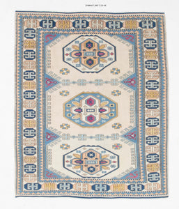 5x6 Old & Vintage Turkis Area Rug