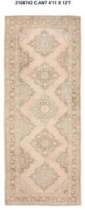 5x13 Old & Vintage Turkish Area Rug