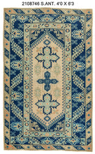 4x6 Old & Vintage Turkish Area Rug