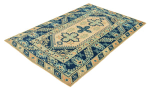 4x6 Old & Vintage Turkish Area Rug