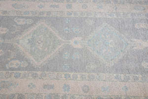 3x14 Modern Oushak Area Runner Rug