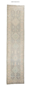 3x14 Modern Oushak Area Runner Rug