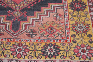 4x7 Old & Vintage Turkish Area Rug