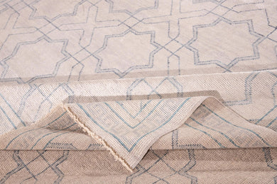 10x13 Modern Oushak Area Rug