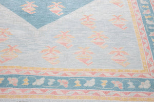 7x9 Modern Oushak Area Rug