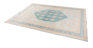 7x9 Modern Oushak Area Rug