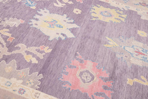 9x10 Modern Oushak Area Rug