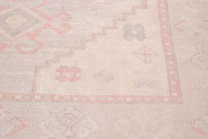 4x9 Modern Oushak Area Runner Rug