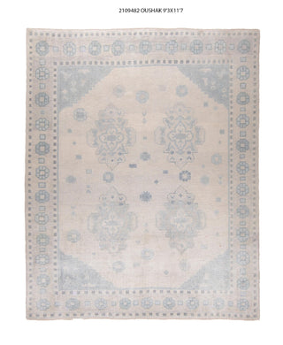 9x12 Modern Oushak Area Rug