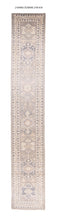 3x16 Modern Oushak Area Runner Rug