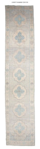 3x16 Modern Oushak Area Runner Rug