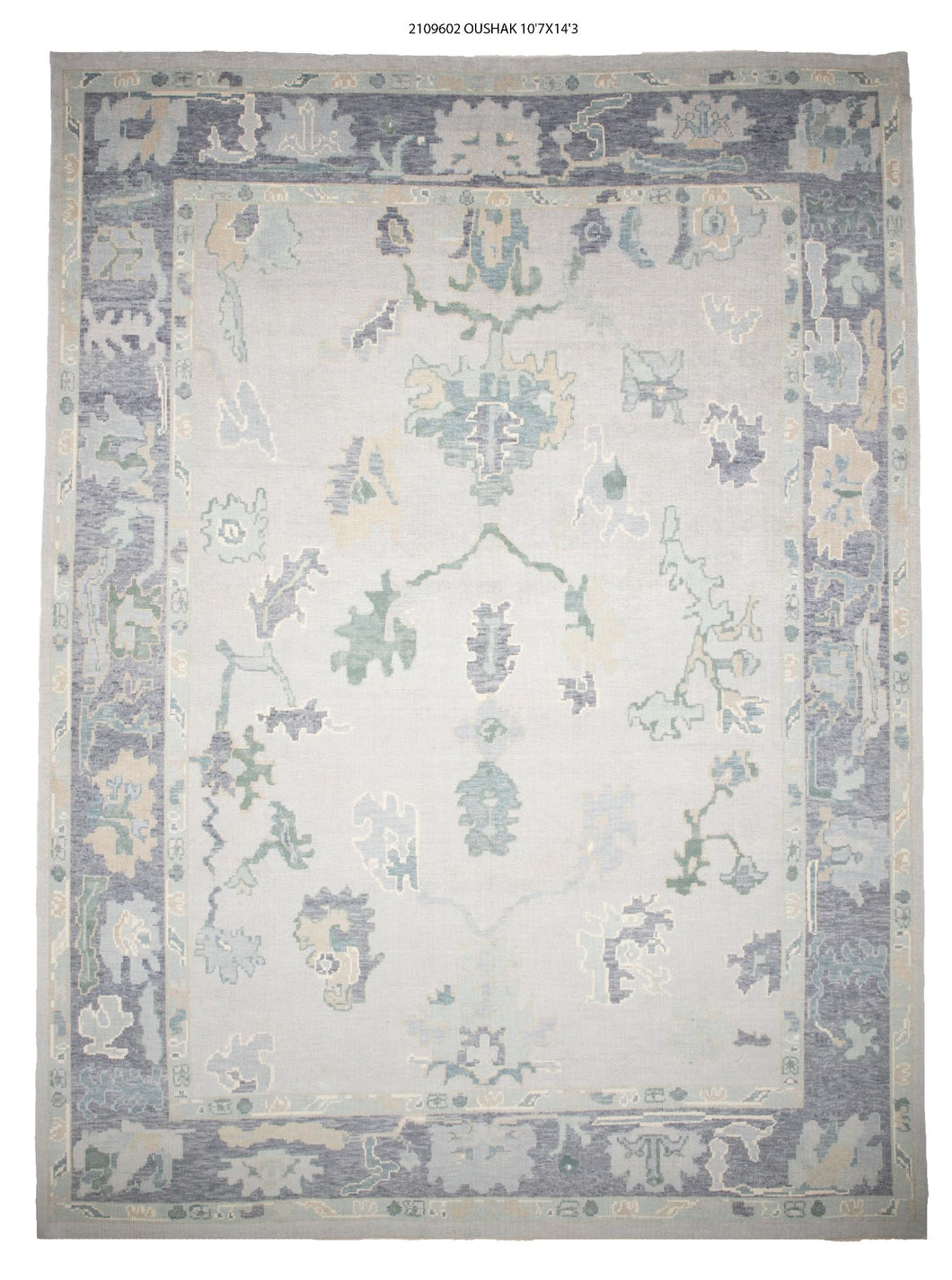 11x14 Modern Oushak Area Rug