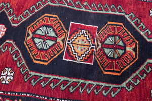 2x4 Old & Vintage Turkish Area Rug