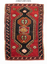 2x4 Old & Vintage Turkish Area Rug