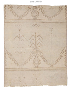 3x4 Old & Vintage Turkish Area Rug