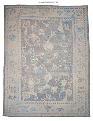 11x14 Modern Oushak Area Rug