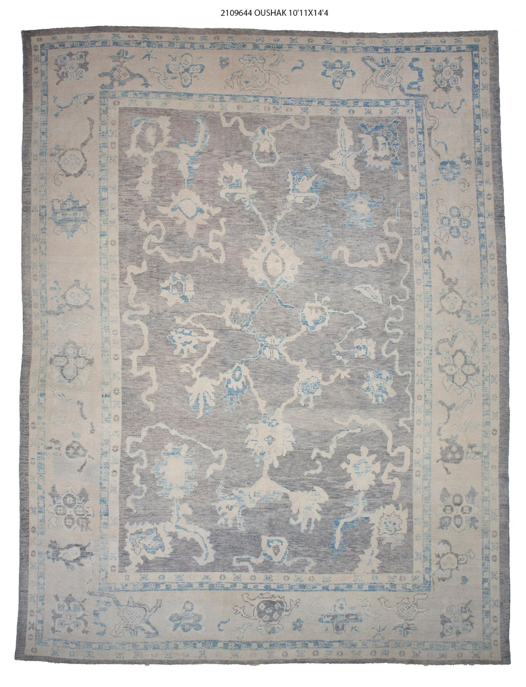 11x14 Modern Oushak Area Rug