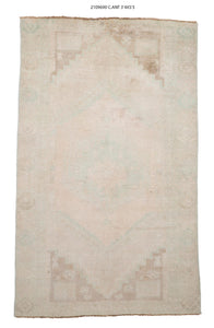 3x5 Old & Vintage Turkish Area Rug