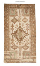 3x6 Old & Vintage Turkish Area Runner Rug