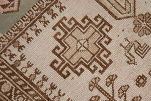 3x6 Old & Vintage Turkish Area Runner Rug
