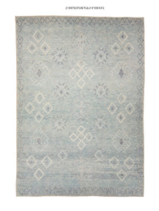 10x14 Modern Oushak Area Rug
