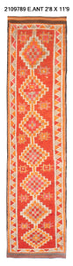3x12 Old & Vintage Turkish Area Runner Rug