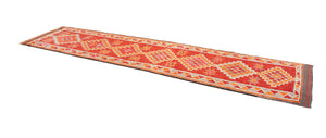 3x12 Old & Vintage Turkish Area Runner Rug